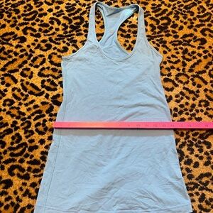 Blue lululemon tank top